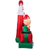 Gemmy Giant Christmas Inflatable Peanuts Gang Stage Scene, 7 ft Tall, Multi - 3 of 4