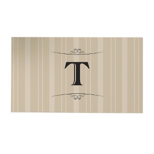 Personalization Mall Elegant Monogram Doormat, 18" x 27" - 1 of 1