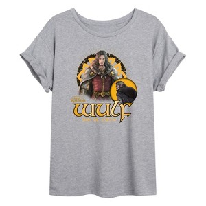 Women's - Lord of the Rings - War of the Rihirrim Wulf Oversized Graphic T-Shirt - 1 of 4