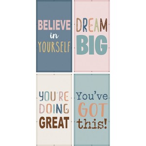 Teacher Created Resources® Calming Covers Ceiling Light Filters, 2' x 4', Be Positive, Pack of 4 - 1 of 4