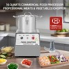 Food Processor, 16 Quart Commercial Electric Chopper - 1400W Stainless Steel Grinder for Meat, Vegetables, Fruits - 4 of 4
