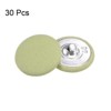 Unique Bargains Suit Dress Blouse Aluminum Fabric Cloth Covered Sewing Buttons 30 Pcs - 3 of 4