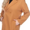 Plus Size Classic Walker Coat-White Mark - 4 of 4