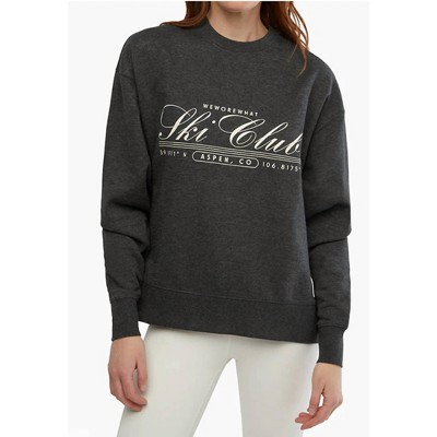 Women's Ski Club Sweatshirt - WE WORE WHAT