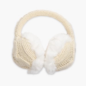 Turtle Fur Ear Muffin Earmuffs - Women's Faux Fur Lined Winter Ear Warmers - 1 of 4