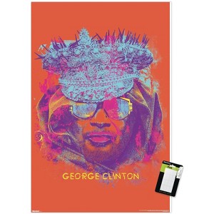Trends International George Clinton - Face Painting Unframed Wall Poster Prints - 1 of 4
