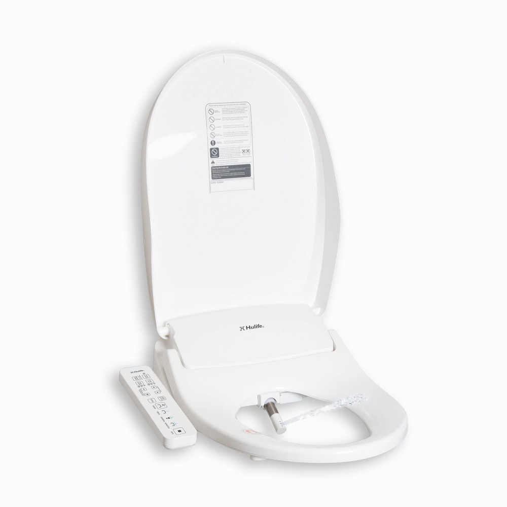 Photos - Toilet Accessory HLB-3000EC Electric Bidet Seat for Elongated Toilets White - Hulife