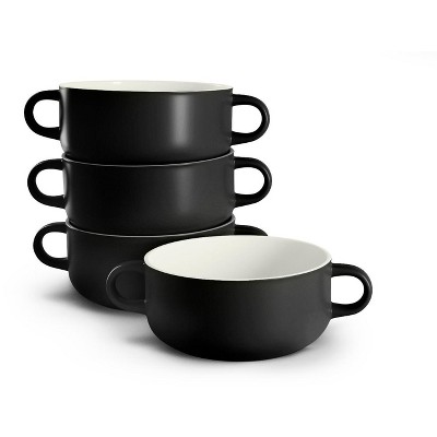 Kook Ceramic Soup Mugs With Lids, 18 Oz, Set Of 2 : Target