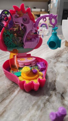 Polly Pocket & Dreamworks Trolls Compact Playset With Poppy & Branch ...