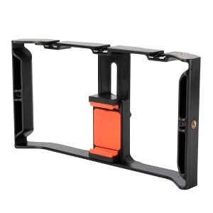 Ultimaxx Rig for Mobile Phone w/ (3) Cold Shoes & (5) 1/4" - 20 Threads - 1 of 4