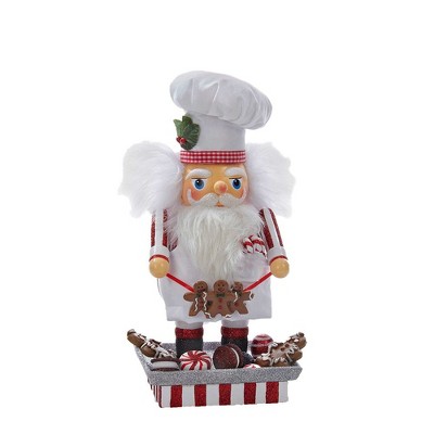 Kurt Adler 12" Hollywood Santa Gingerbread Chef Nutcracker