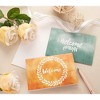 Juvale 48 Pack Bulk Welcome Note Cards with Envelopes for Guests, Employees, Business, Floral Design, Blank Interior 4x6 In - 3 of 4