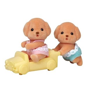 Calico Critters Toy Poodle Twins CC2144 Mini Figures - 1 of 1
