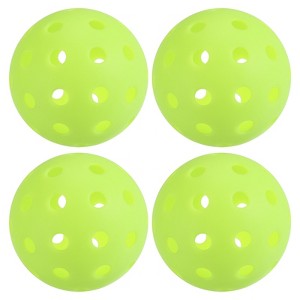 Unique Bargains 40 Holes Outdoor Pickleball Balls for Amateurs Sport 4 Pcs - 1 of 4
