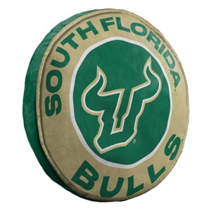15" NCAA South Florida Bulls Cloud Pillow: Team Logo Plush Novelty - 1 of 4