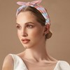 Unique Bargains Girl's Elegant Strawberry Headbands 6.30"x4.72"x2.05" Pink Orange 1 Pc - 2 of 3