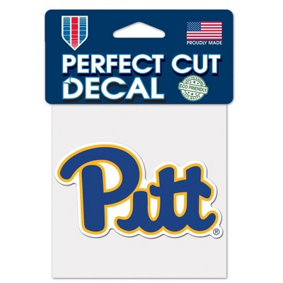 NCAA Pitt Panthers 4"x4" Logo Decal