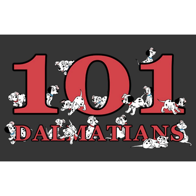 Boy's One Hundred and One Dalmatians Classic Red Logo T-Shirt, 2 of 6