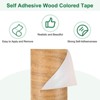Unique Bargains Self Adhesive Realistic Wood Grain Durable Multi Use Masking Tape 1 Pc - 4 of 4