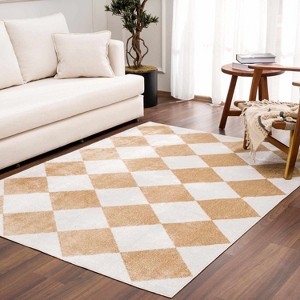 Hauteloom Ulric Living Room, Bedroom Machine Washable Area Rug - Contemporary - 1 of 4