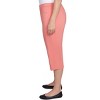 Alfred Dunner Womens Plus-Size Flat Front Allure Classic Clamdigger Pant - 4 of 4