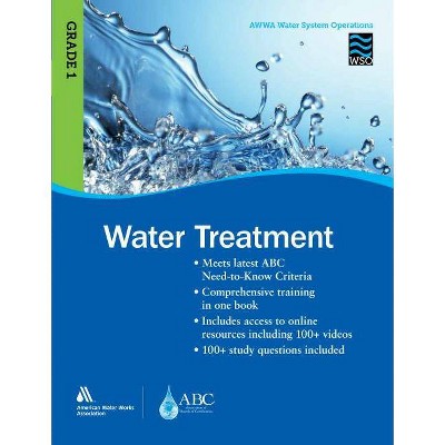 WSO Water Treatment, Grade 1 - by  Awwa (Paperback)