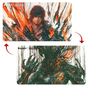 Ultra PRO Magic: The Gathering - FINAL FANTASY Clive, Ifrit's Dominant / Ifrit, Warden of Inferno Double-Sided Playmat - 1 of 1
