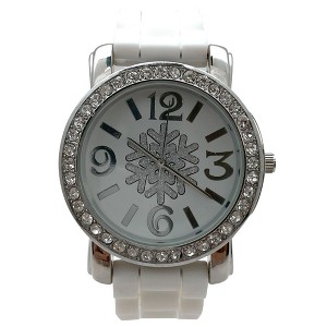Olivia Pratt Merry Christmas Silicone Band Themed Women Watch - 1 of 3