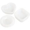 American Crafts Color Pour Resin Mold 3/Pkg-Catch All Dish - Square, Circle & Heart - 2 of 3