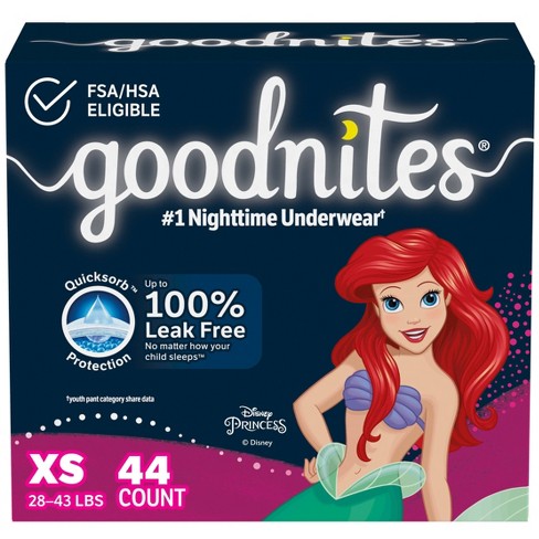 Goodnites Girls' Nighttime Bedwetting Underwear - (Select Size and Count) - image 1 of 4