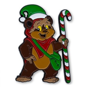 SalesOne LLC Star Wars Holiday Ewok Wicket Limited Edition Enamel Pin | Toynk Exclusive - 1 of 4