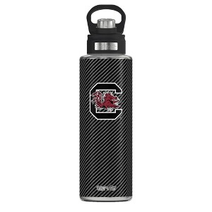 NCAA South Carolina Gamecocks Carbon Fiber Wide Mouth Water Bottle - 40oz - 1 of 3