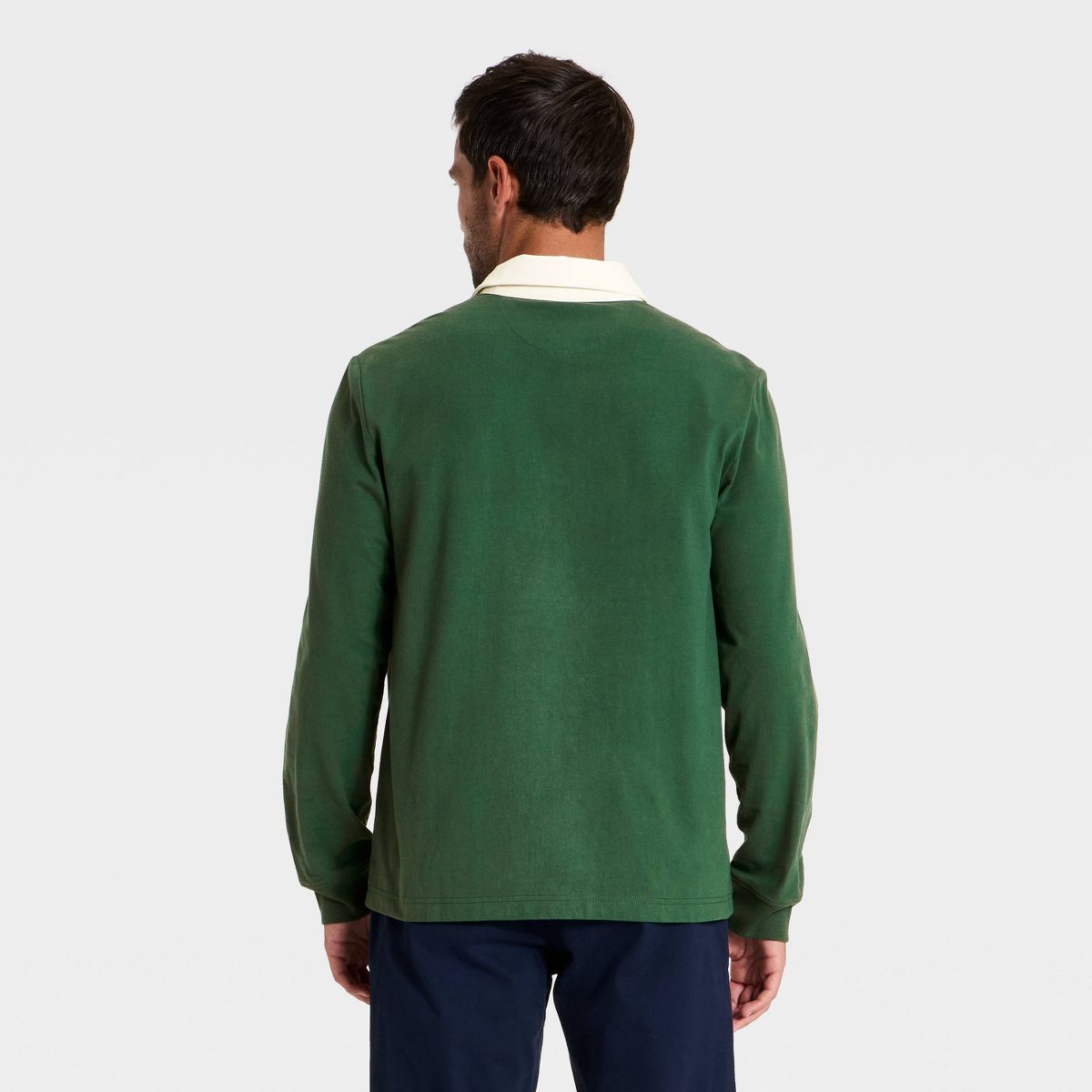 Men's Long Sleeve Rugby Shirt - Goodfellow & Co™ - thumbnail 8