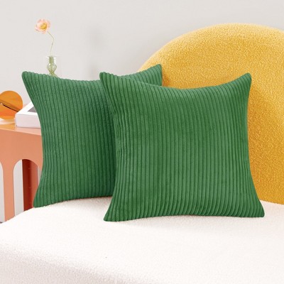 Deconovo Corduroy Throw Pillow Covers 2-Pack – Soft & Durable