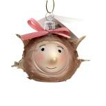 Golden Bell Collection Mrs Hedgehog  -  2.25 Inches -  Ornament Animal  -  An726  -  Glass  -  Brown