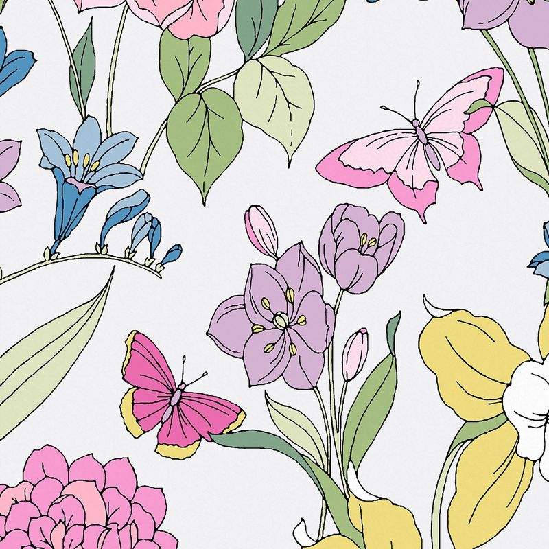 Laura Ashley Gilly Multicolor Wallpaper, 4 of 7