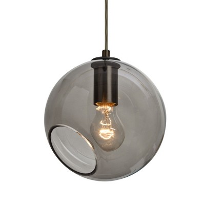 Besa Lighting Maestro 8 1 - Light Pendant in  Bronze