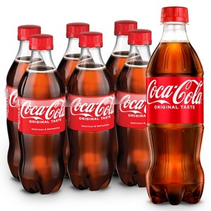 Coca-Cola Soda - 6pk/16.9 fl oz Bottles - 1 of 4