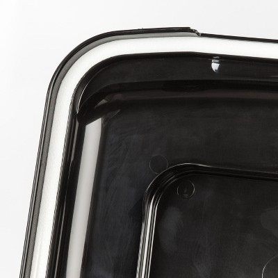 Large Clear Plastic Airtight Pet Food Storage Container
