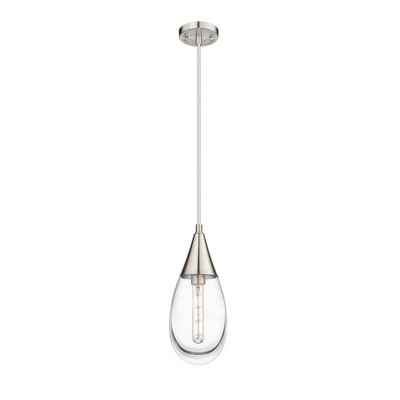 Malone - 1 Light Pendant In Contemporary Style-14.63 Inches Tall and 6 Inches Wide