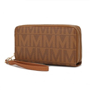 MKF Collection Danielle Milan Wristlet Wallet Handbag Purse Multiple Card Slots by Mia K - 1 of 4