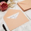 Paper Junkie 50-Pack Blush Pink A7 Envelopes 5 x 7 V-Flap for Invitation &  Greeting Cards