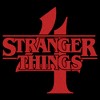 Juniors Womens Stranger Things Red Logo 4 T-Shirt - image 2 of 4