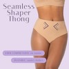 LeSensuel Moderate Compression Thong High-Waisted Underwear Women - - 3 of 4