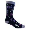 Crazy Dog T-Shirts Women's Hocus Pocus Occult Socks Funny Halloween Part Tarot Card Spirits Ghost Graphic Novelty Footwear - 3 of 4