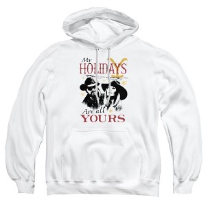 Men's Yellowstone Christmas My Holidays Are All Yours Dark Pull-Over Hoodie - 1 of 4