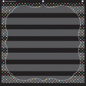 Teacher Created Resources  Chalkboard Brights 7 Pocket Chart, 28 x 28 Inches - 1 of 3