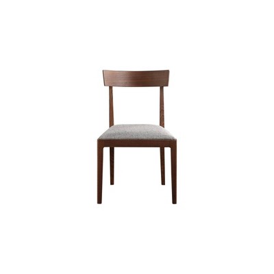 Set of 2 Minden Dining Chairs Walnut - Alder Bay