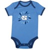 NCAA North Carolina Tar Heels Infant Boys' 3pk Bodysuit - 2 of 4