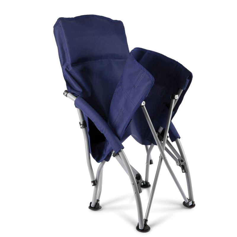 Picnic Time Tranquility Portable Beach Chair - Navy Blue, 5 of 10